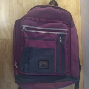 Vintage Matrix Color Block Backpack